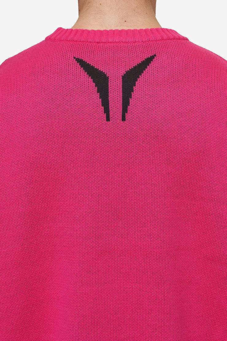 Pegador Kazan Boxy Knit Sweater Virtual Pink Black Begrenztes Angebot