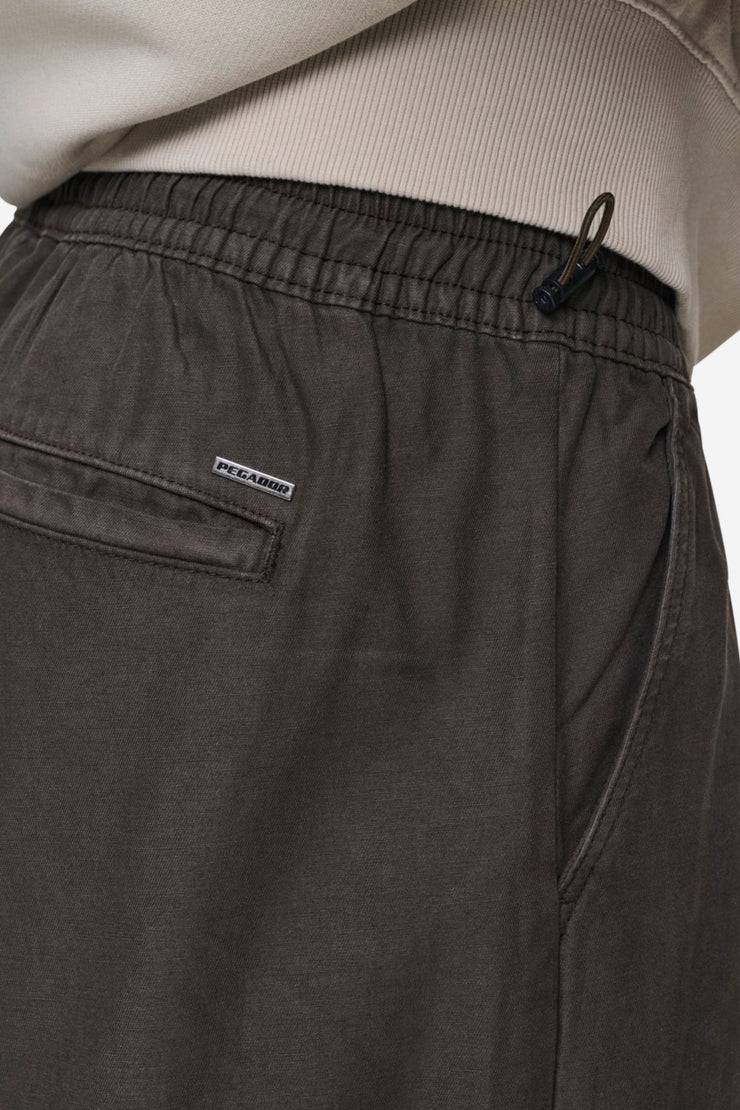 Pegador Ashton Parachute Pants Dark Brown Preisnachlass