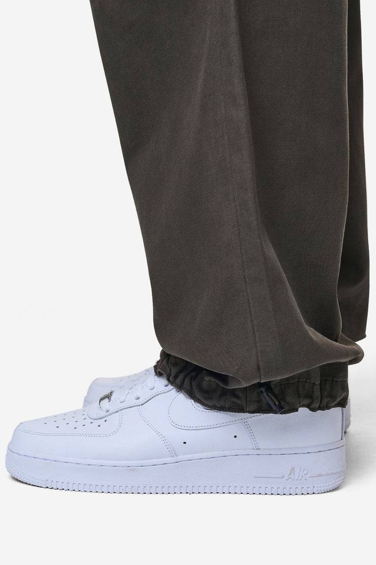 Pegador Ashton Parachute Pants Dark Brown Preisnachlass