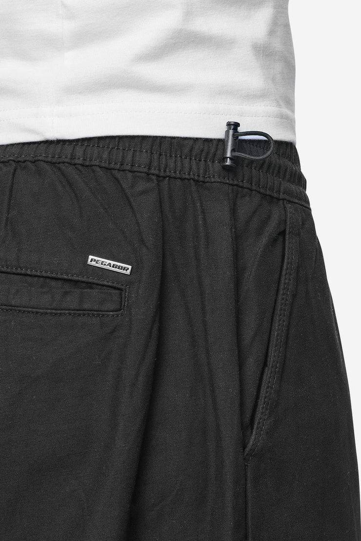 Pegador Ashton Parachute Pants Black Saisonschlussverkauf