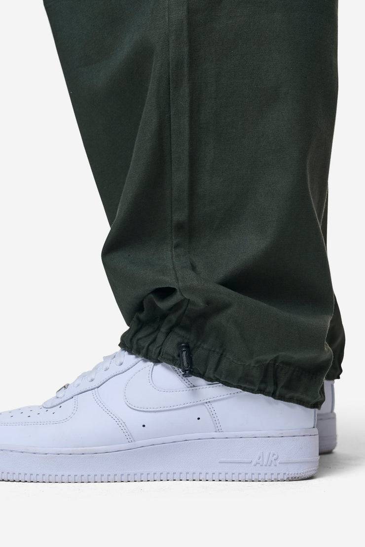 Pegador Ashton Parachute Pants Olive Green Black Friday