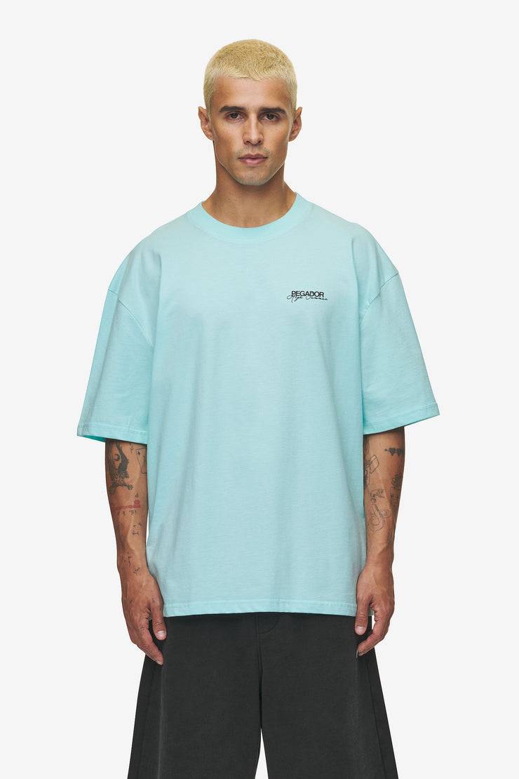 Pegador Patino Oversized Tee Washed Sky Blue Vatertagsangebot