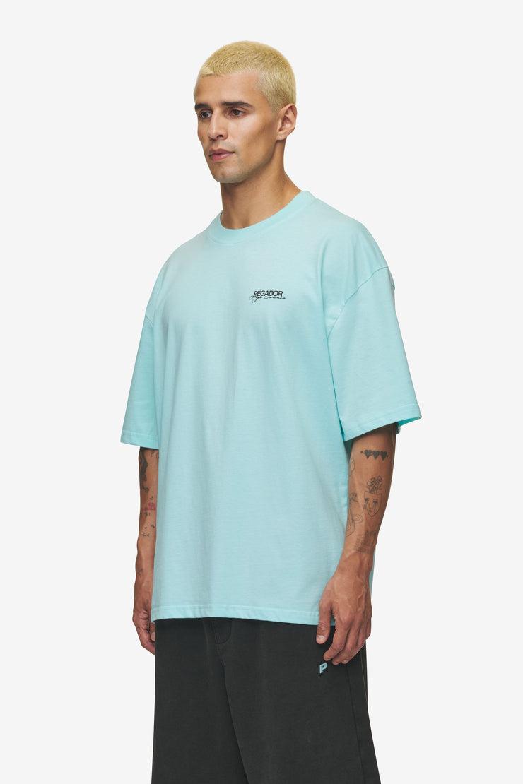 Pegador Patino Oversized Tee Washed Sky Blue Vatertagsangebot