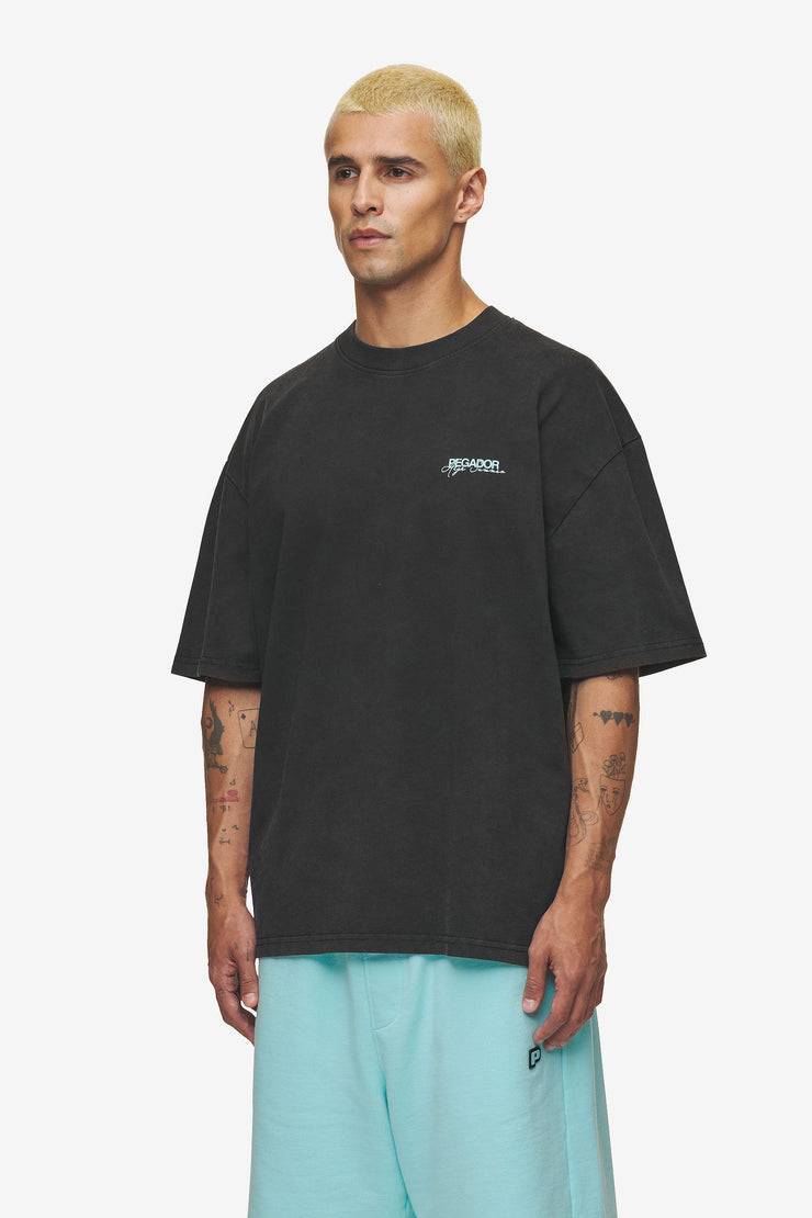 Pegador Patino Oversized Tee Vintage Black Jubiläumsangebot