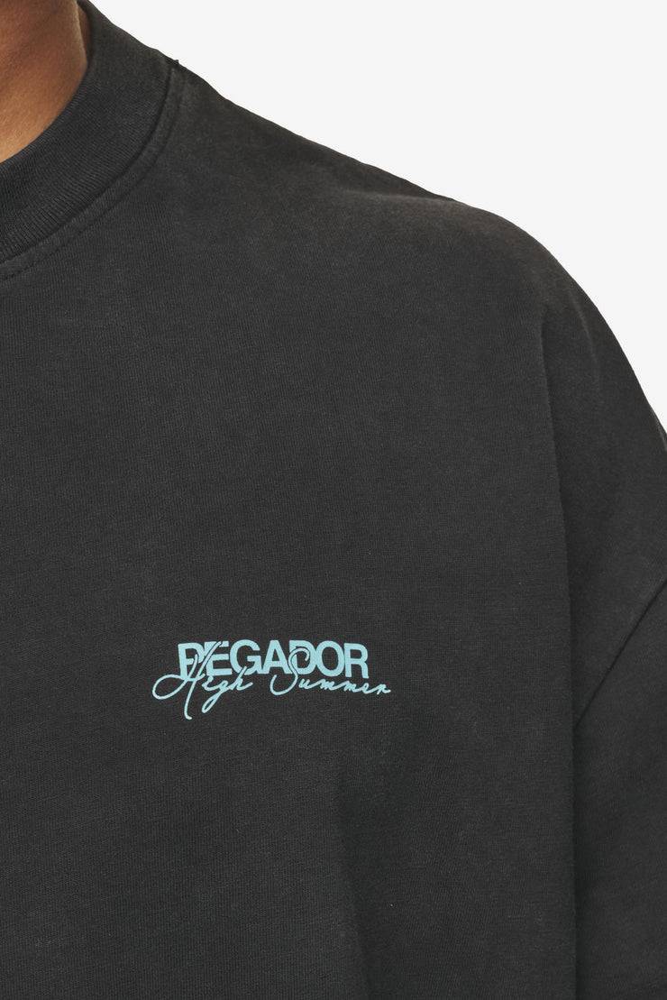 Pegador Patino Oversized Tee Vintage Black Jubiläumsangebot