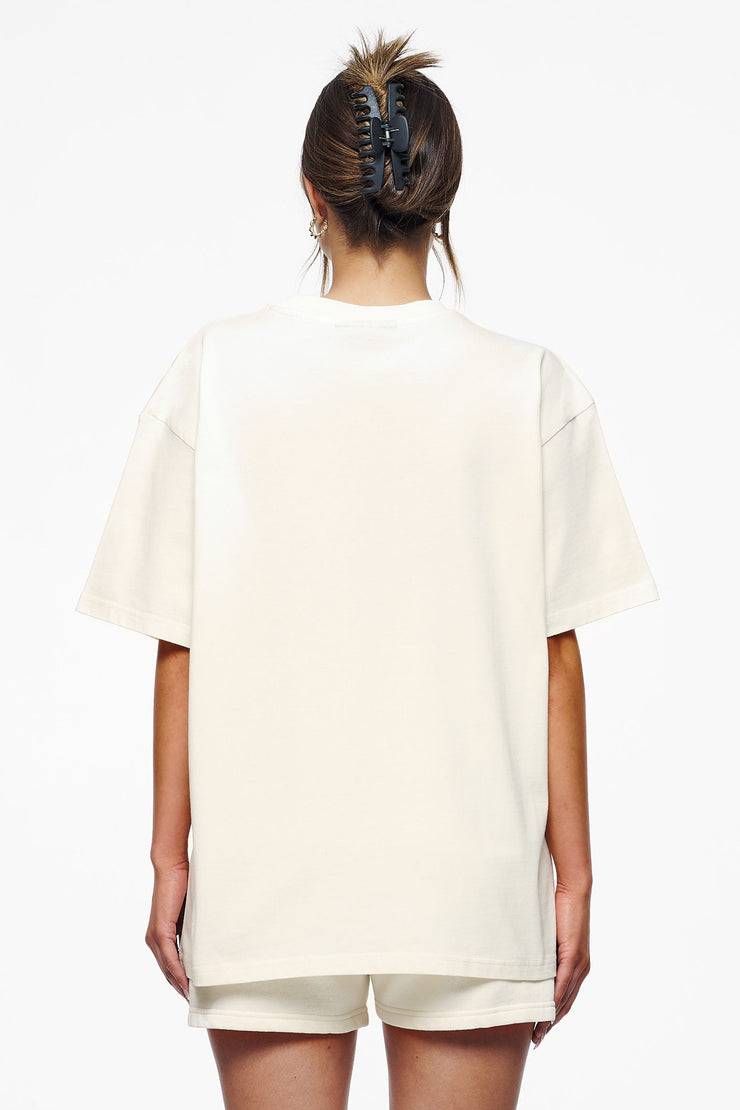 Pegador Bel Air Heavy Oversized Tee Vintage Washed Unbleached Gum Top Angebot