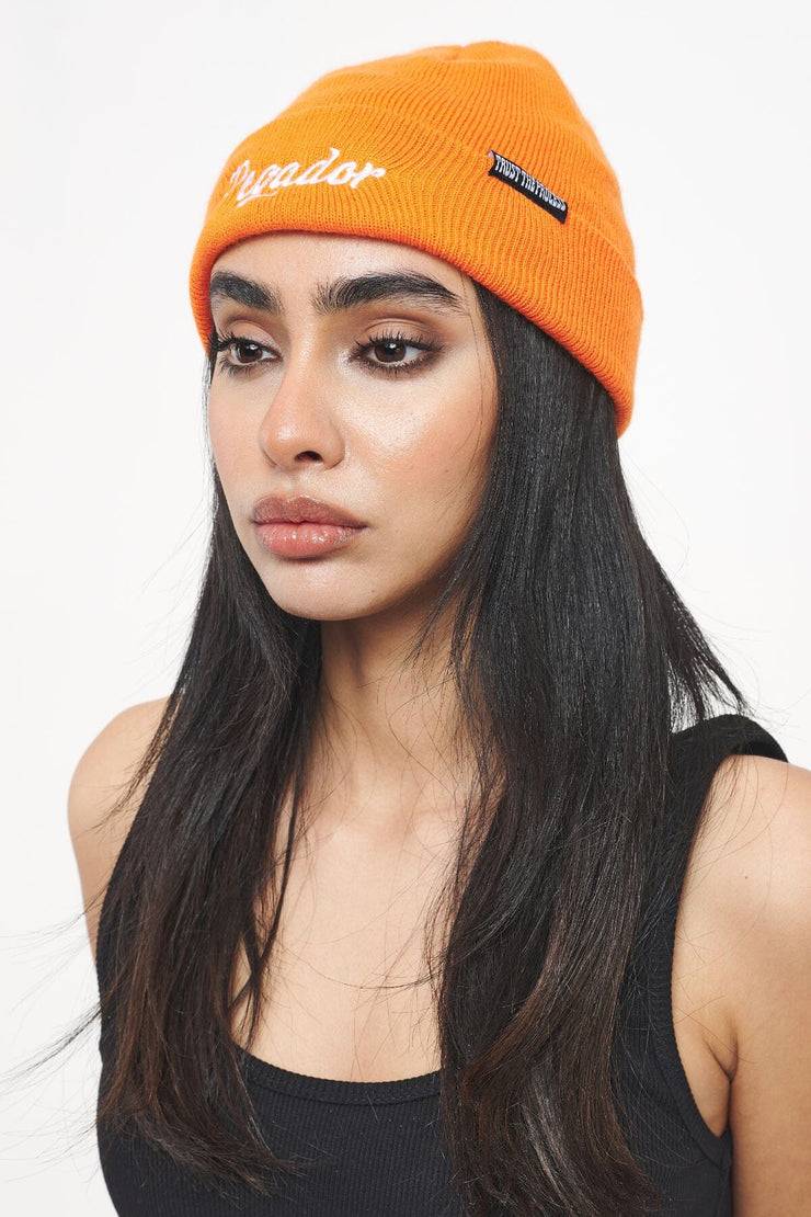 Pegador Birch Fisherman Beanie Sunrise Orange White Bestseller