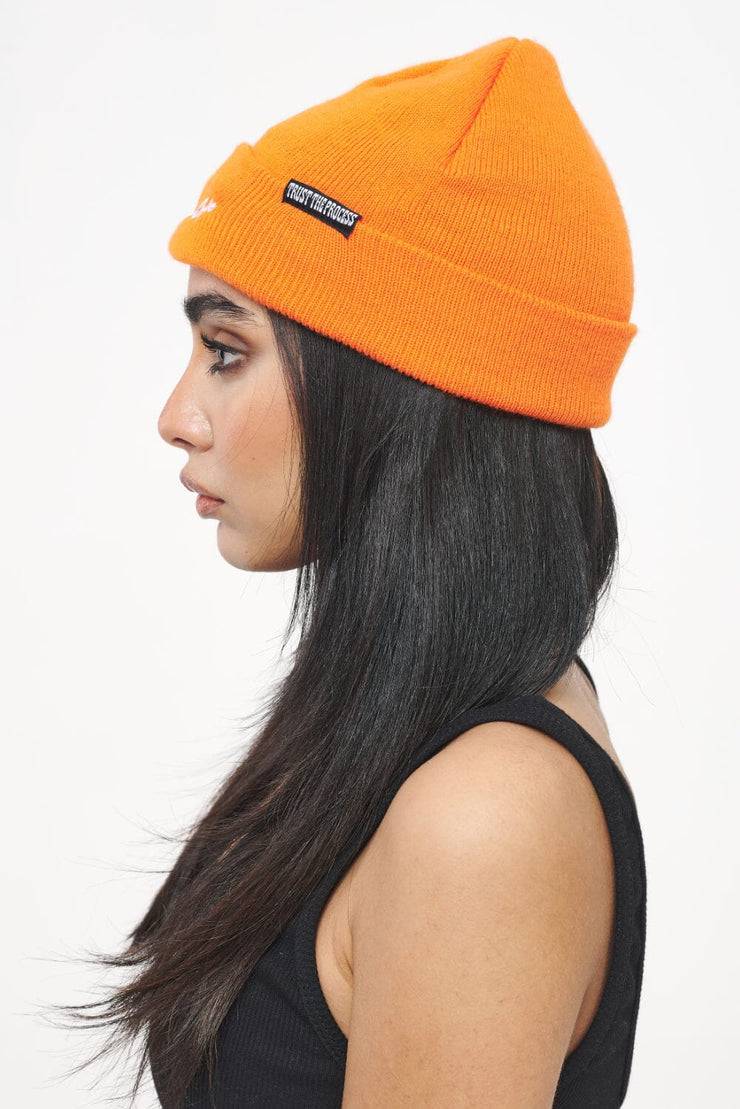 Pegador Birch Fisherman Beanie Sunrise Orange White Bestseller