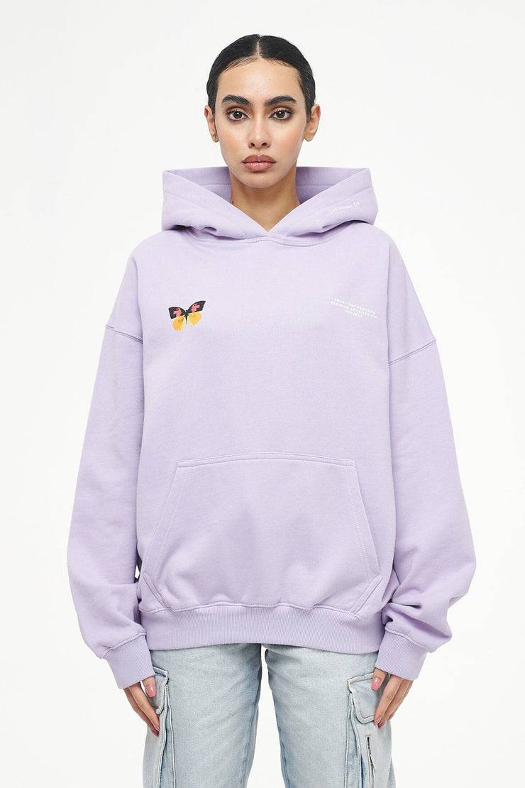 Pegador Mace Oversized Hoodie Vintage Washed Purple Paste Tiefpreis