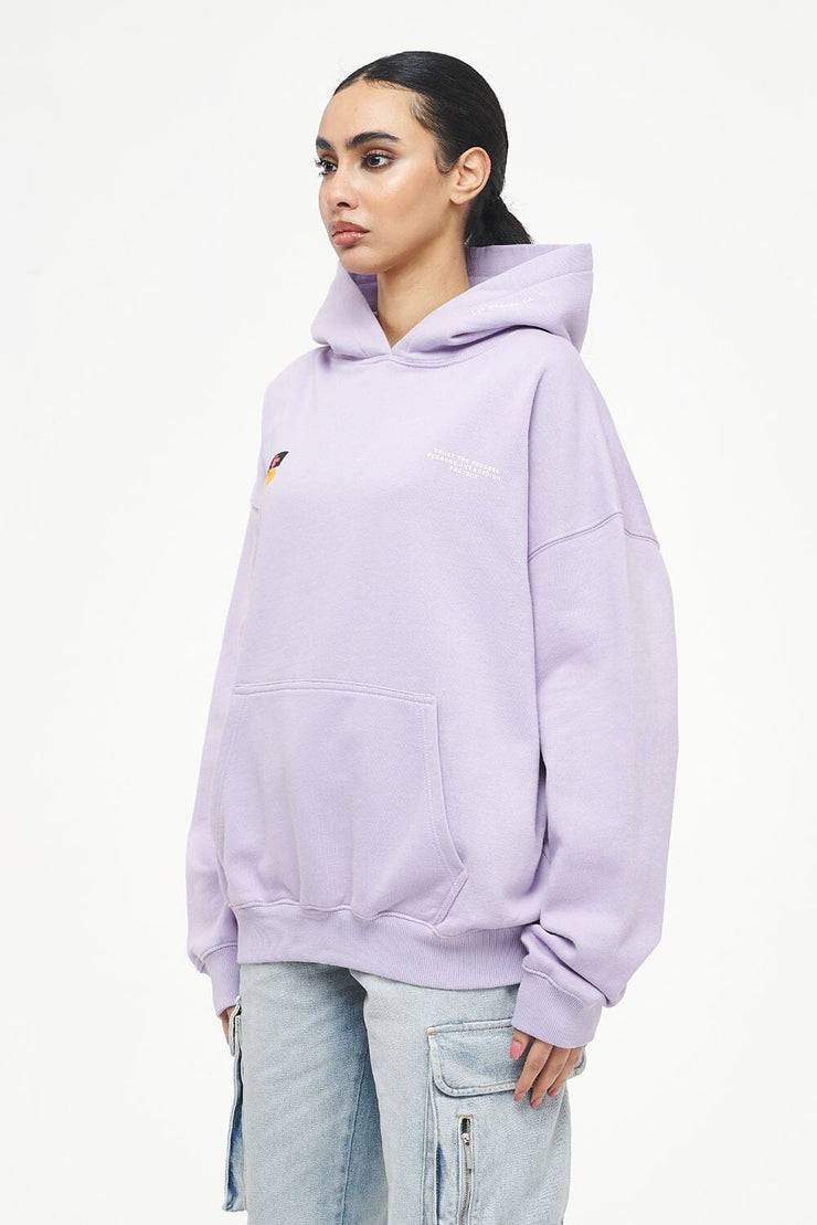 Pegador Mace Oversized Hoodie Vintage Washed Purple Paste Tiefpreis