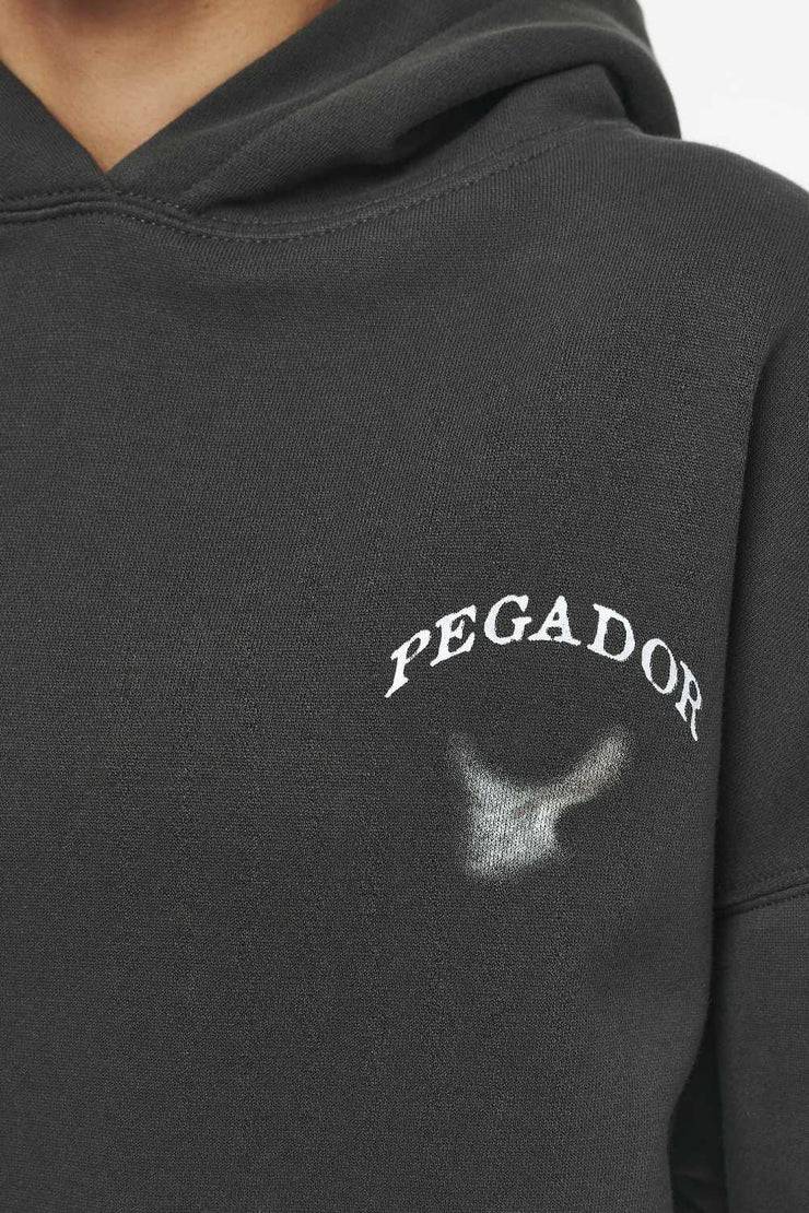Pegador Angel Oversized Hoodie Vintage Washed Iron Grey Super Sparpreis