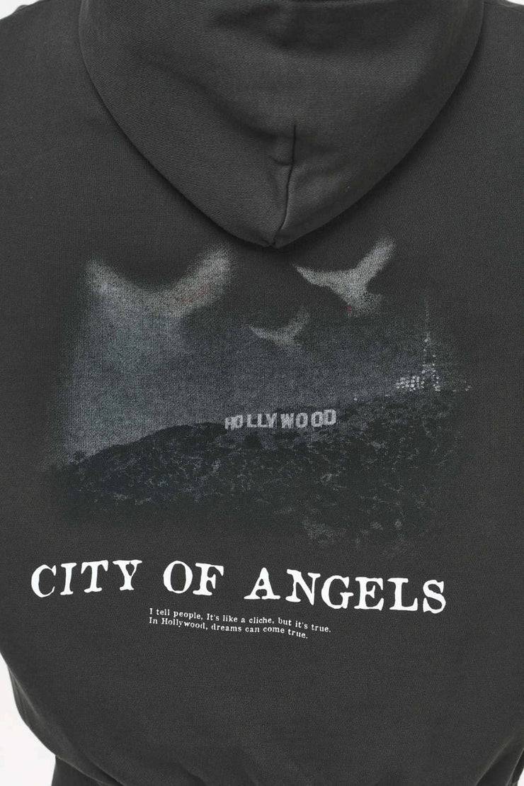 Pegador Angel Oversized Hoodie Vintage Washed Iron Grey Super Sparpreis