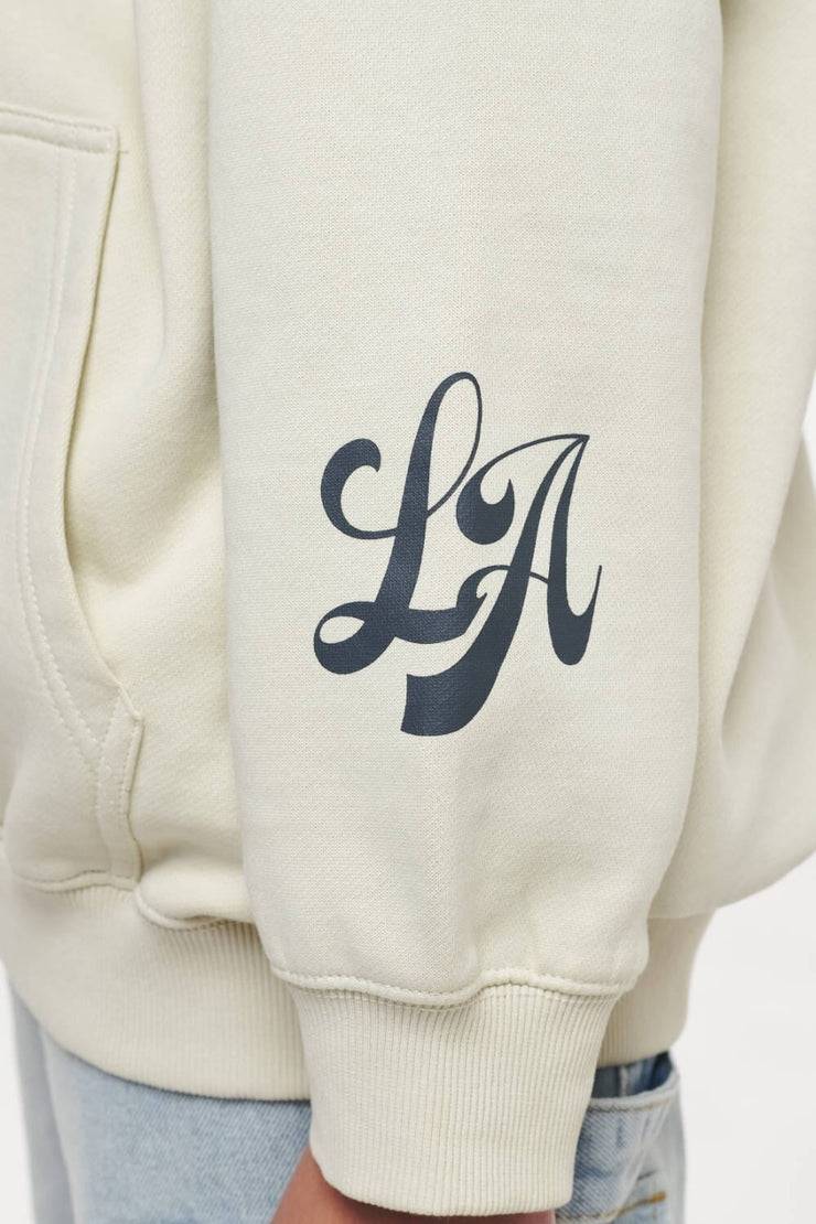 Pegador L.A. Oversized Hoodie Vintage Washed Angels Cream Begrenzte Freigabe