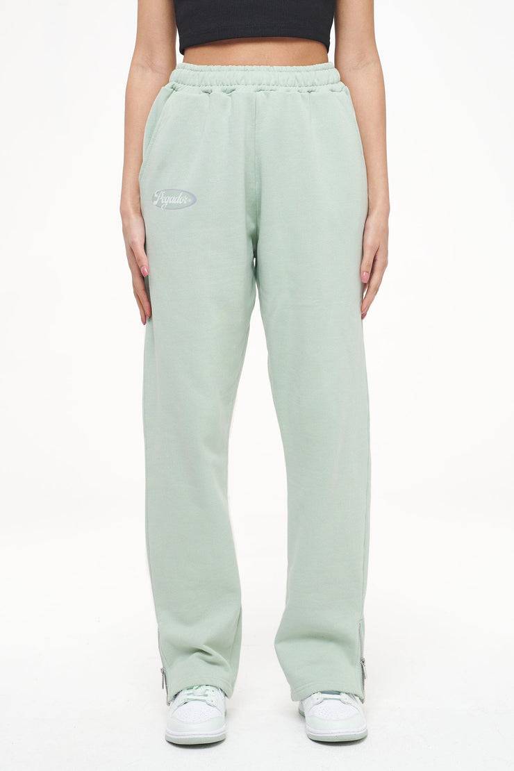 Pegador Olvera Straight Sweat Pants Vintage Washed Milky Green Zeitbegrenzte Promotion