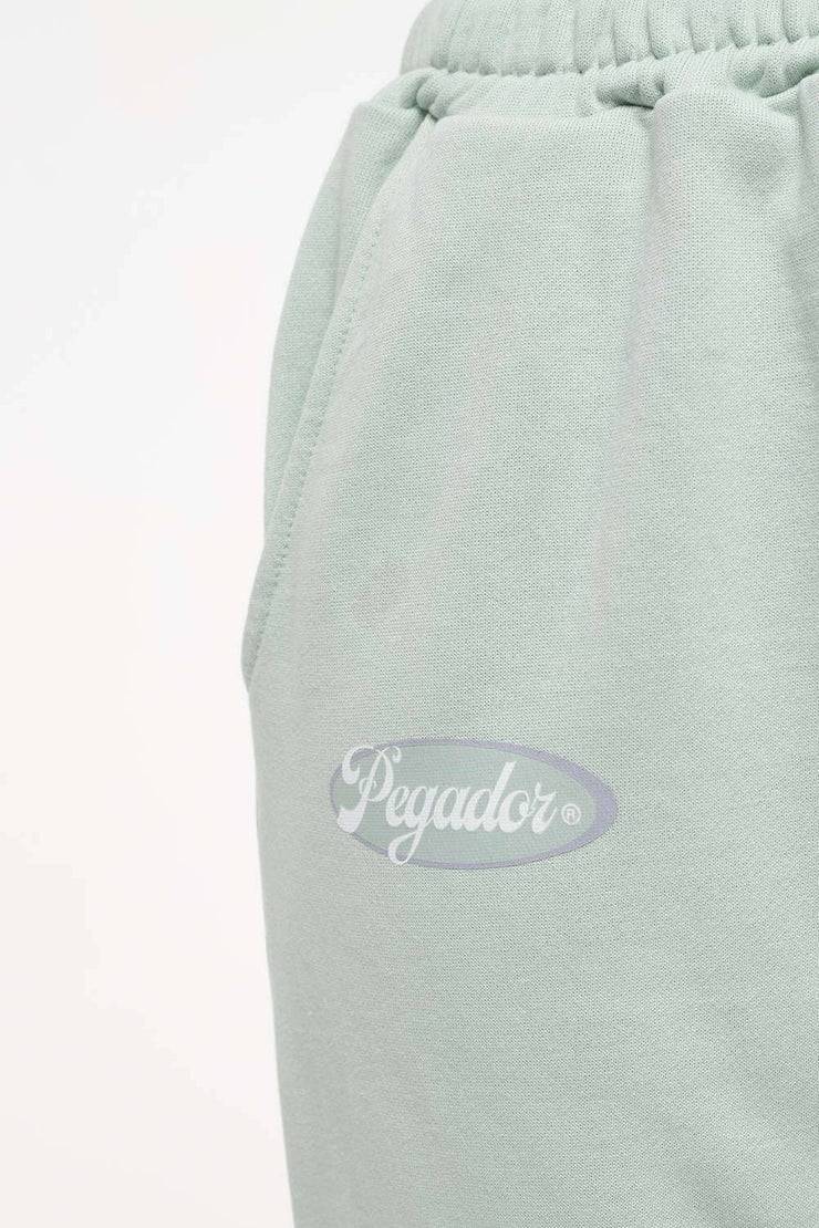 Pegador Olvera Straight Sweat Pants Vintage Washed Milky Green Zeitbegrenzte Promotion