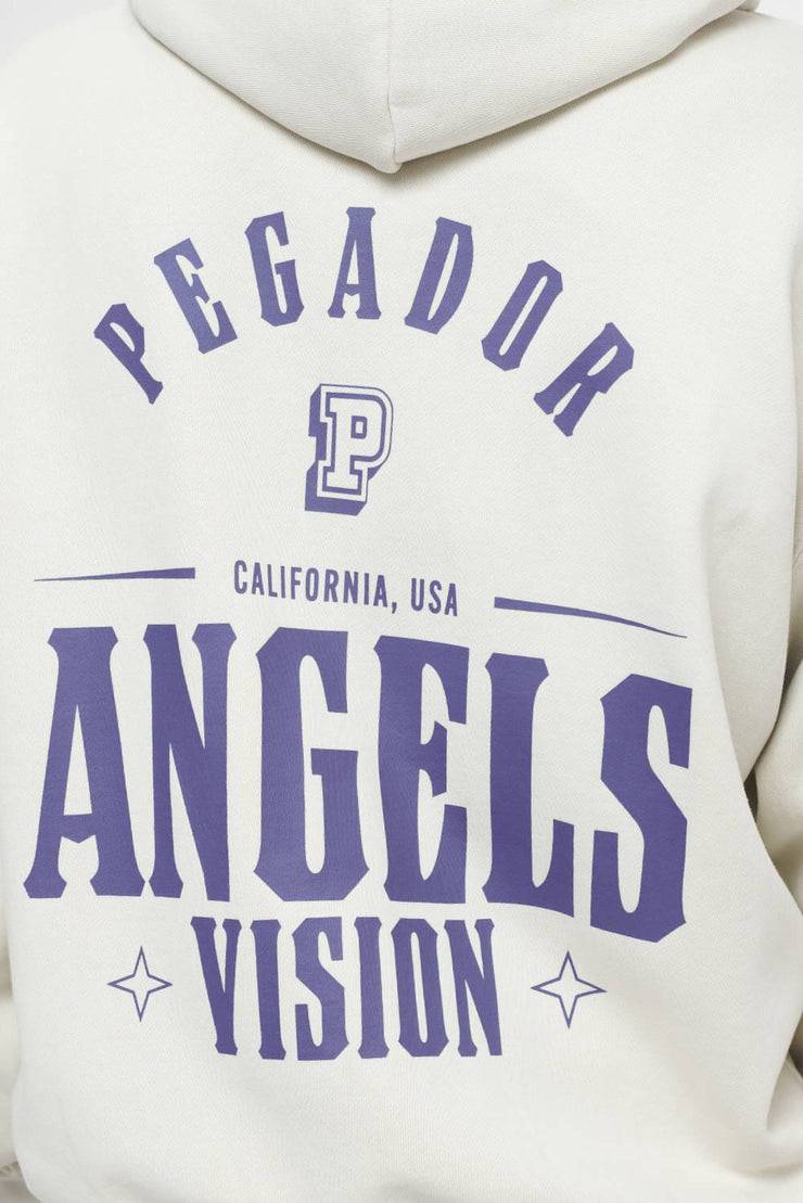 Pegador Salal Oversized Sweat Jacket Vintage Washed Angels Cream zollfrei