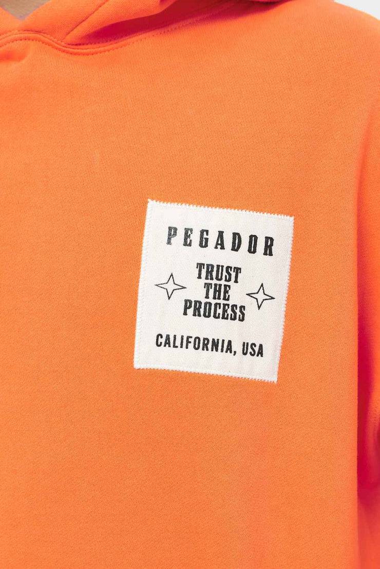 Pegador Salal Oversized Hoodie Vintage Washed Sunrise Orange Rabatte dieses Monats