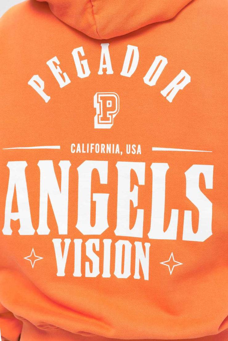Pegador Salal Oversized Hoodie Vintage Washed Sunrise Orange Rabatte dieses Monats