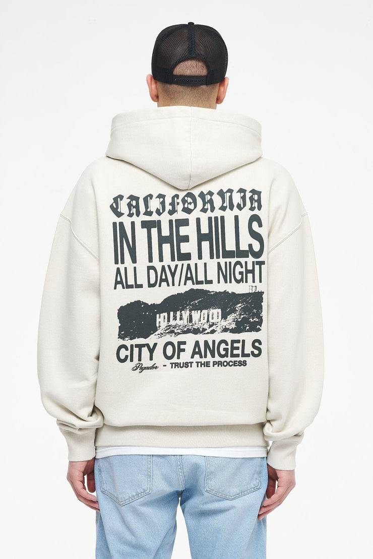 Pegador Wallace Oversized Hoodie Vintage Washed Angels Cream Auslauf