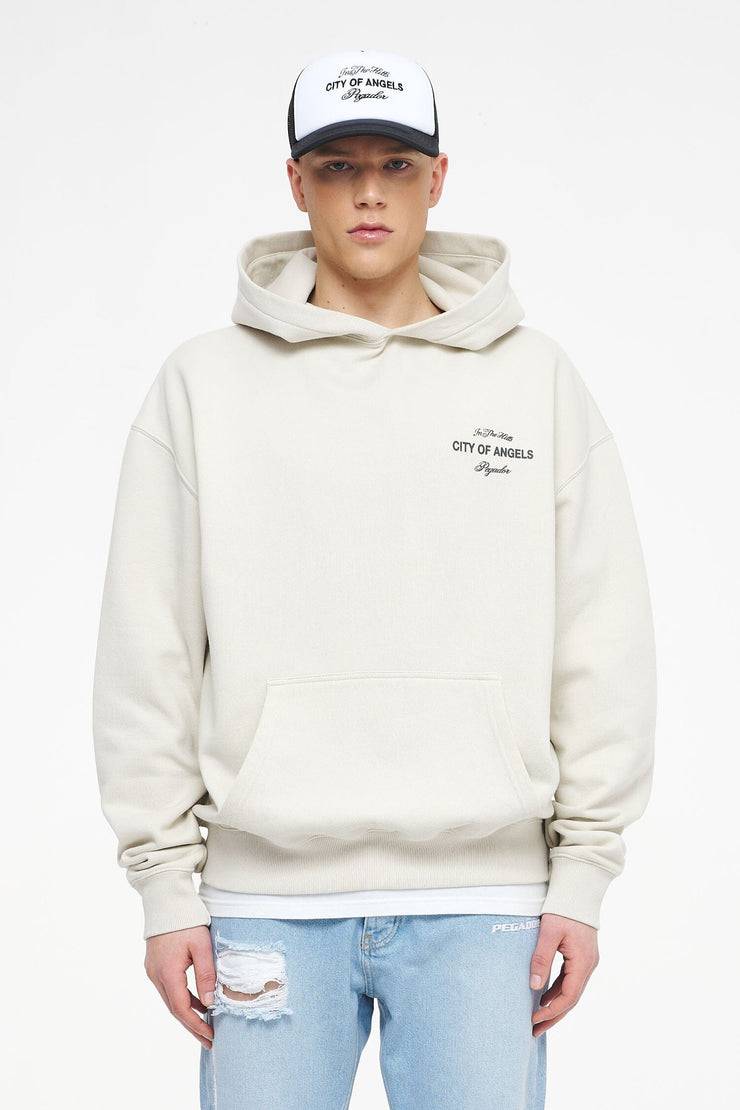 Pegador Wallace Oversized Hoodie Vintage Washed Angels Cream Auslauf