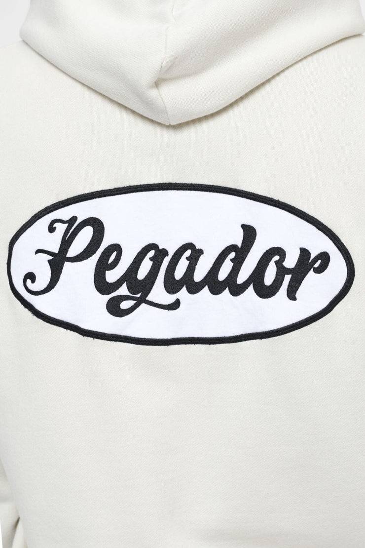 Pegador West Oversized Sweat Jacket Vintage Washed Angels Cream Fabrikverkauf