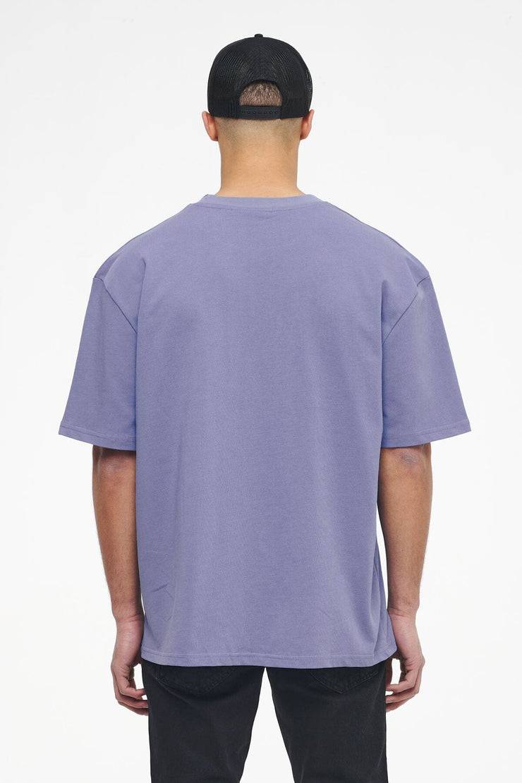 Pegador West Oversized Tee Vintage Washed Magic Violet Kostenloser Versand