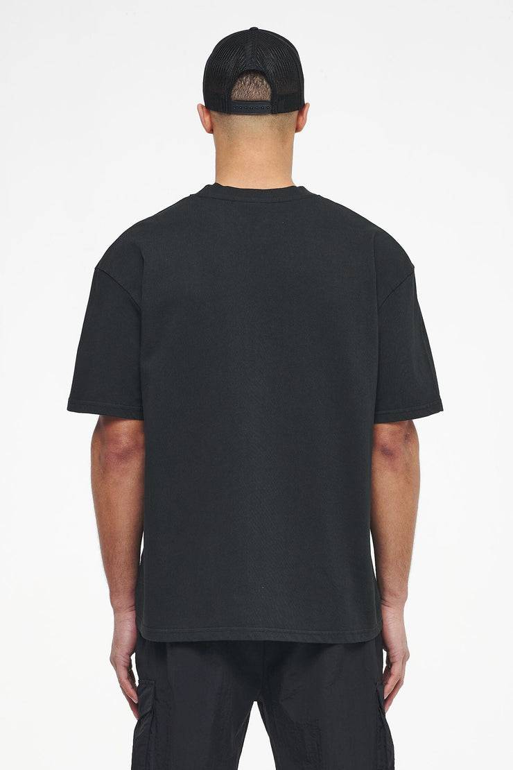 Pegador West Oversized Tee Vintage Washed Black Ink Limitierter Zeitrabatt