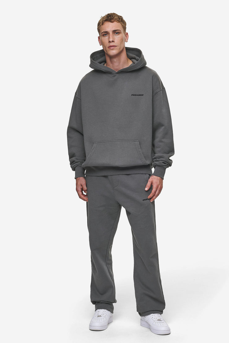 Pegador Logo Oversized Hoodie Washed Anthracite Osterangebot