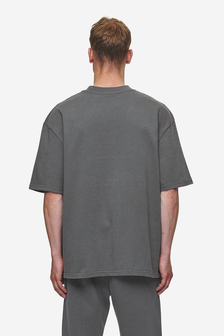 Pegador Logo Oversized Tee Washed Anthracite Lagerräumung