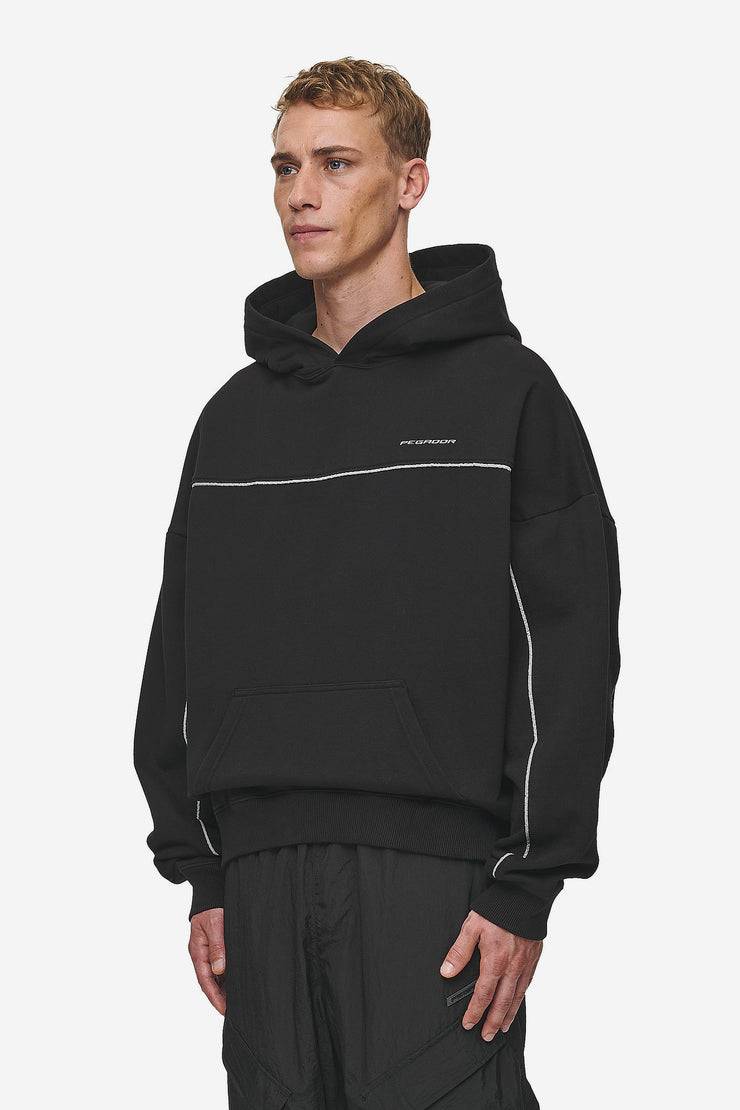 Pegador Beak Boxy Hoodie Washed Black Blitzangebot