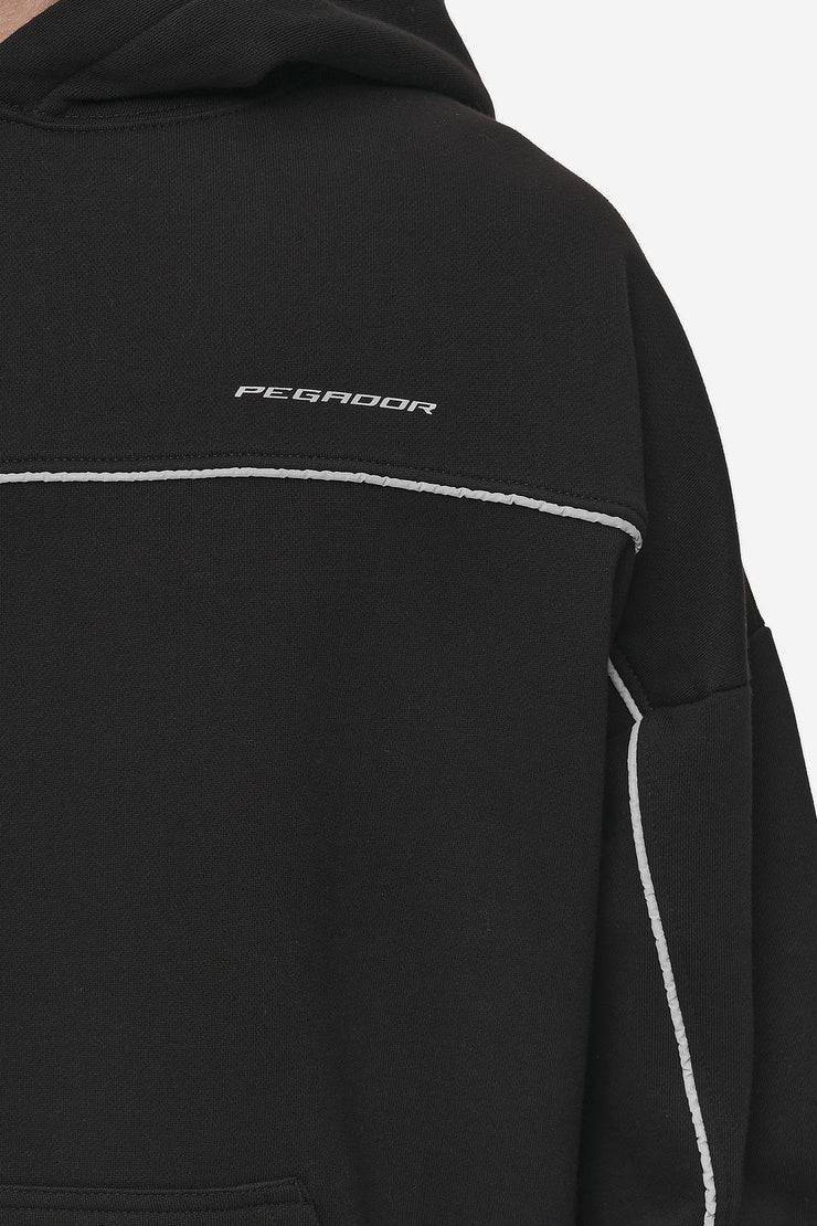 Pegador Beak Boxy Hoodie Washed Black Blitzangebot