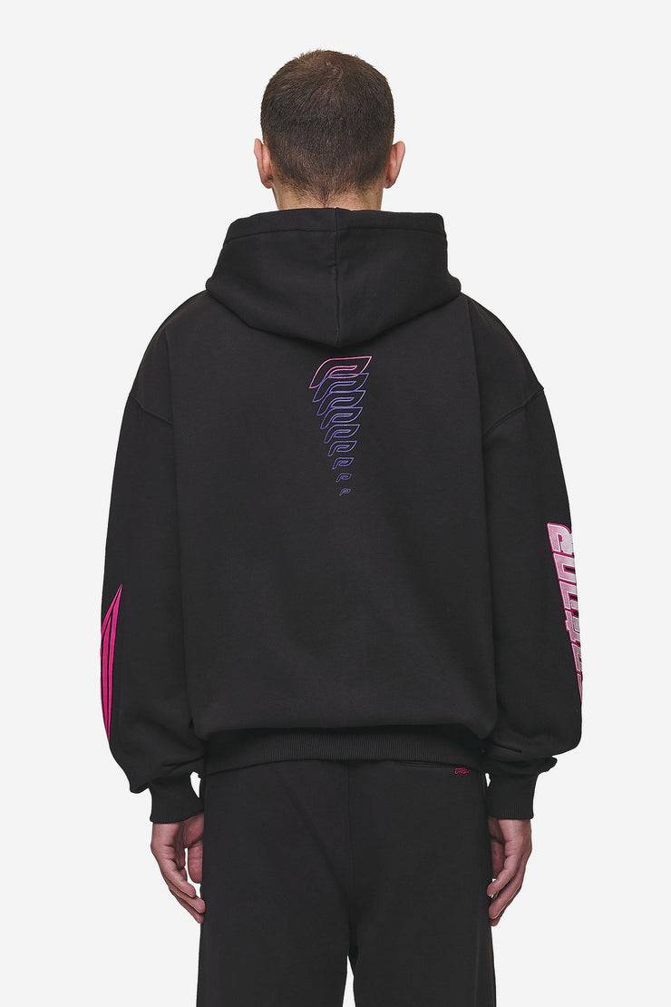 Pegador Saxon Oversized Sweat Jacket Washed Black Bestseller