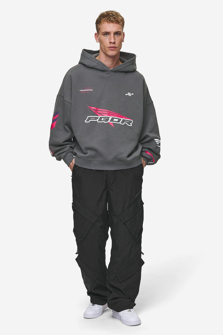Pegador Dome Boxy Hoodie Washed Anthracite Saisonale Angebote