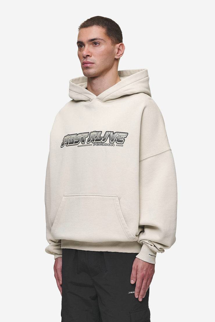 Pegador Enrith Boxy Hoodie Washed Light Beige Riesige Ersparnisse