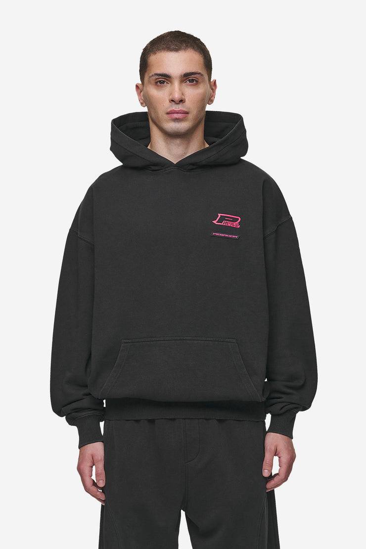 Pegador Hawkins Oversized Hoodie Vintage Black Tiefpreis