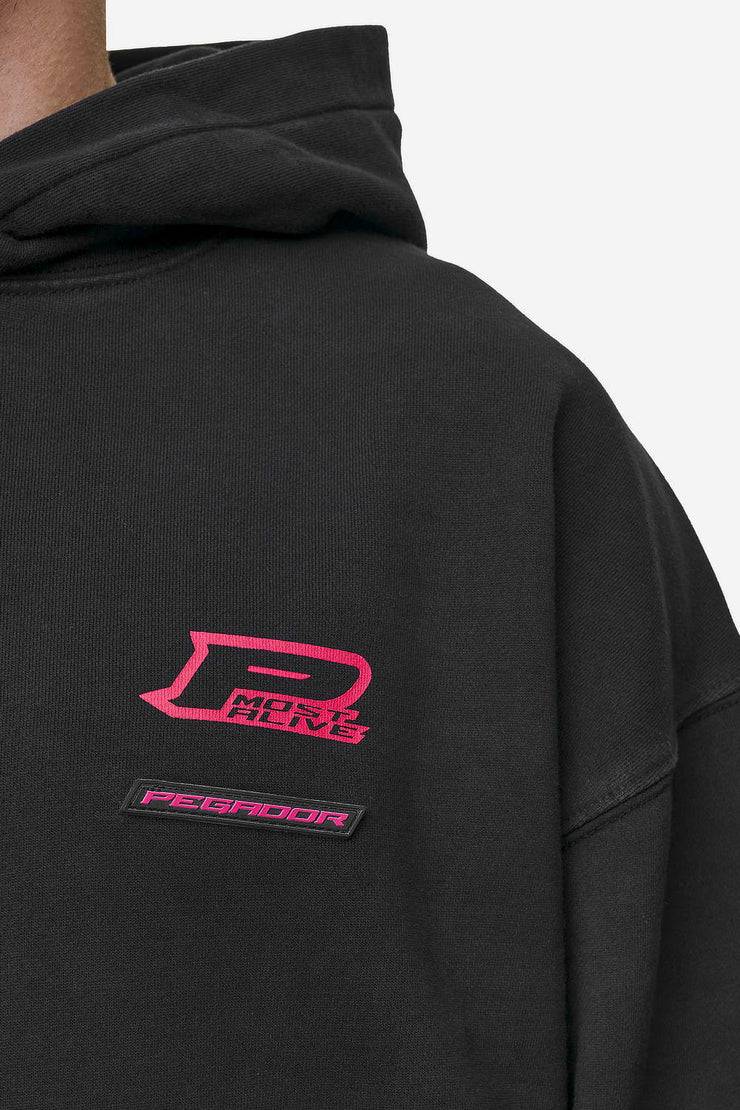 Pegador Hawkins Oversized Hoodie Vintage Black Tiefpreis
