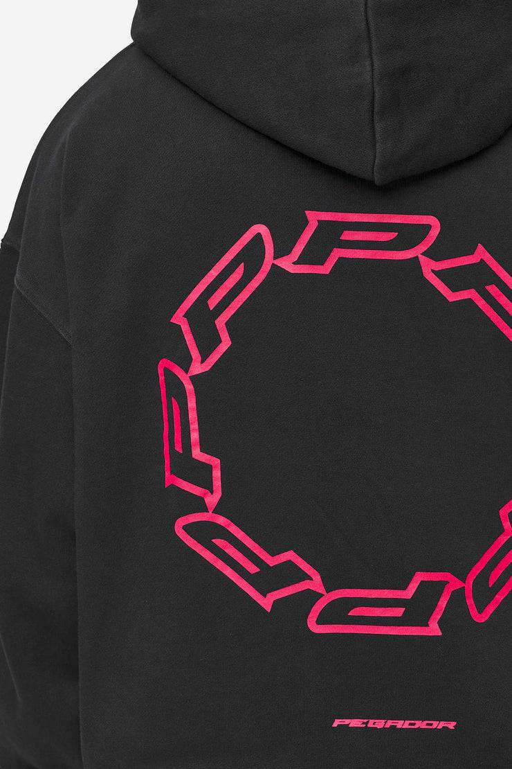 Pegador Hawkins Oversized Hoodie Vintage Black Tiefpreis