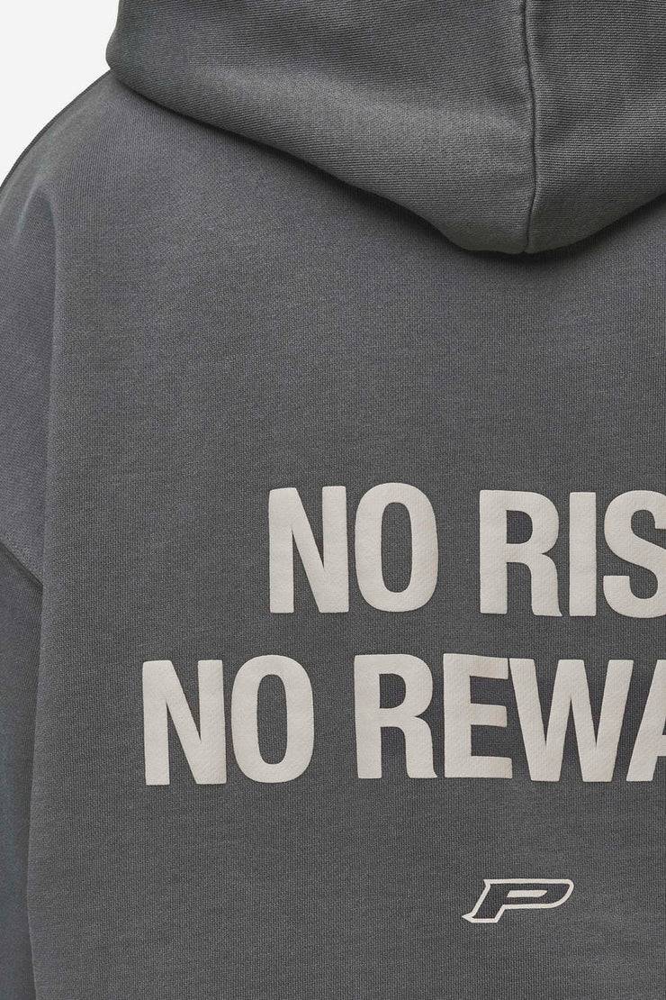 Pegador Fox Oversized Hoodie Washed Anthracite Begrenzte Freigabe