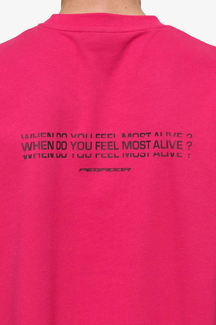 Pegador Edens Oversized Tee Washed Virtual Pink JETZT KAUFEN