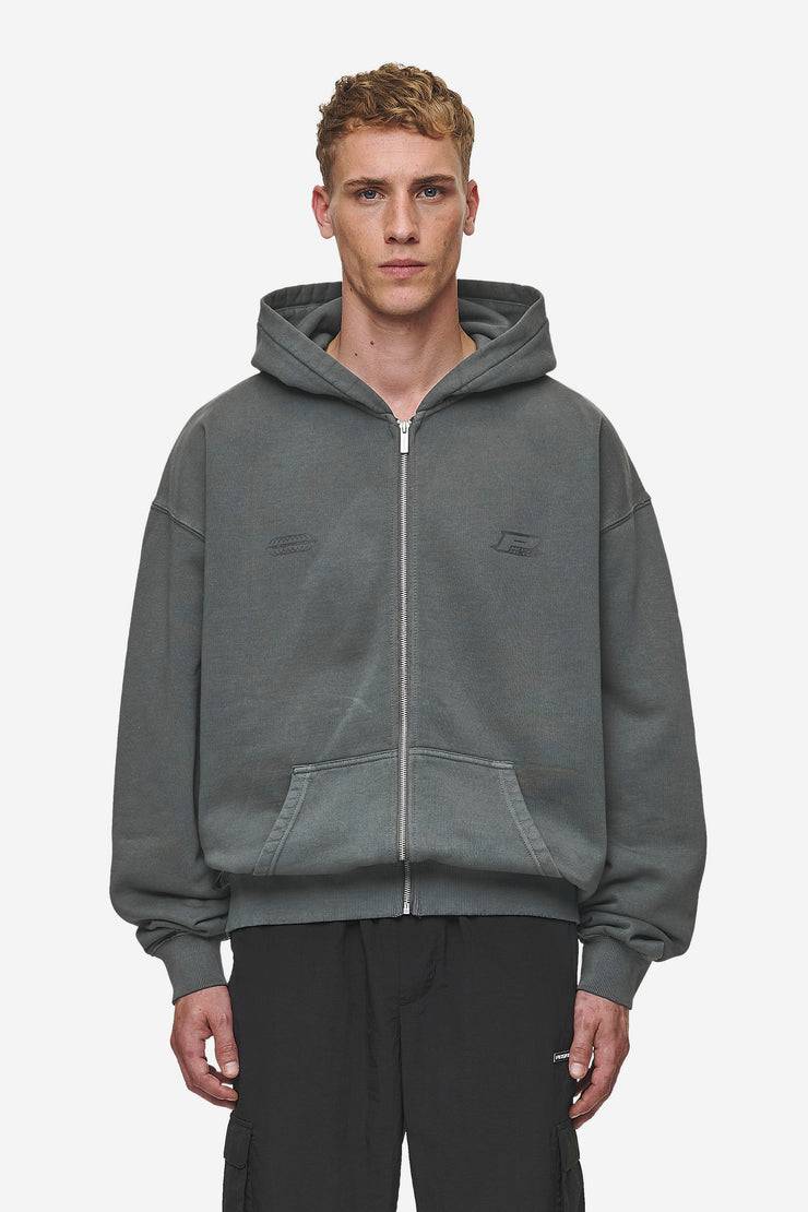 Pegador Lance Oversized Sweat Jacket Vintage Anthracite Letzte 2 Tage