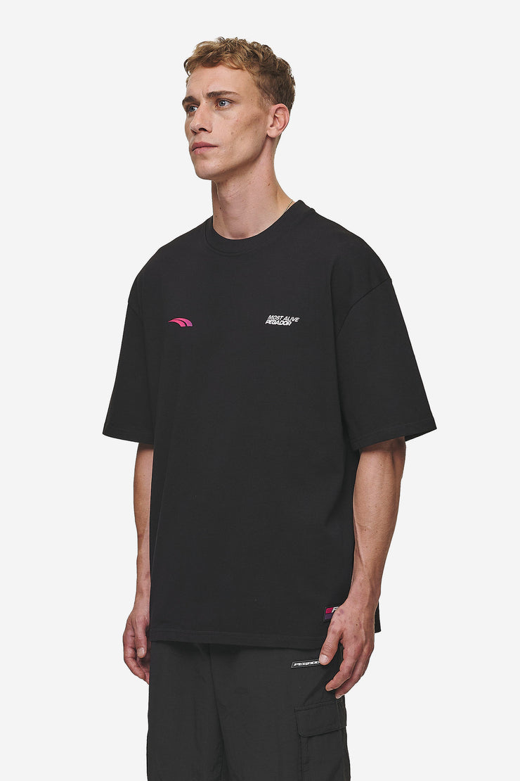 Pegador Clayton Oversized Tee Washed Black Bis zu 60% Rabatt