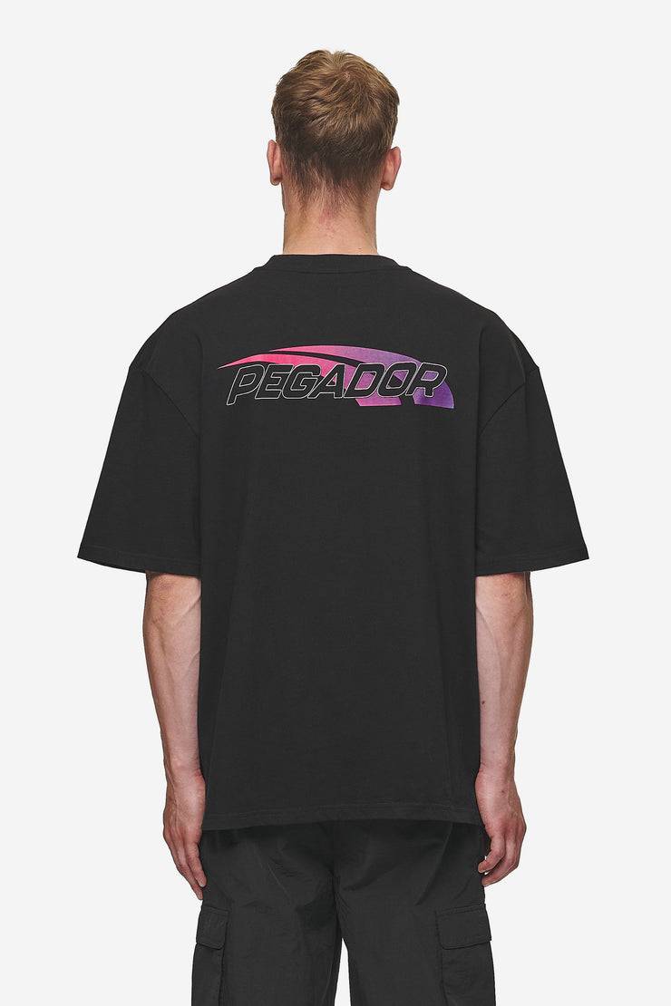 Pegador Clayton Oversized Tee Washed Black Bis zu 60% Rabatt
