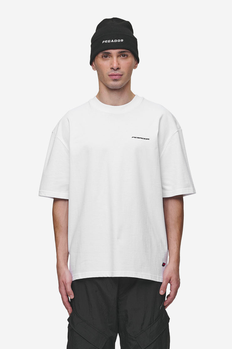 Pegador Charles Oversized Tee White Bis zu 65% Rabatt