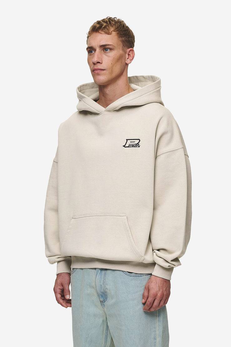 Pegador Duan Boxy Hoodie Washed Light Beige Sonderangebot der Fabrik