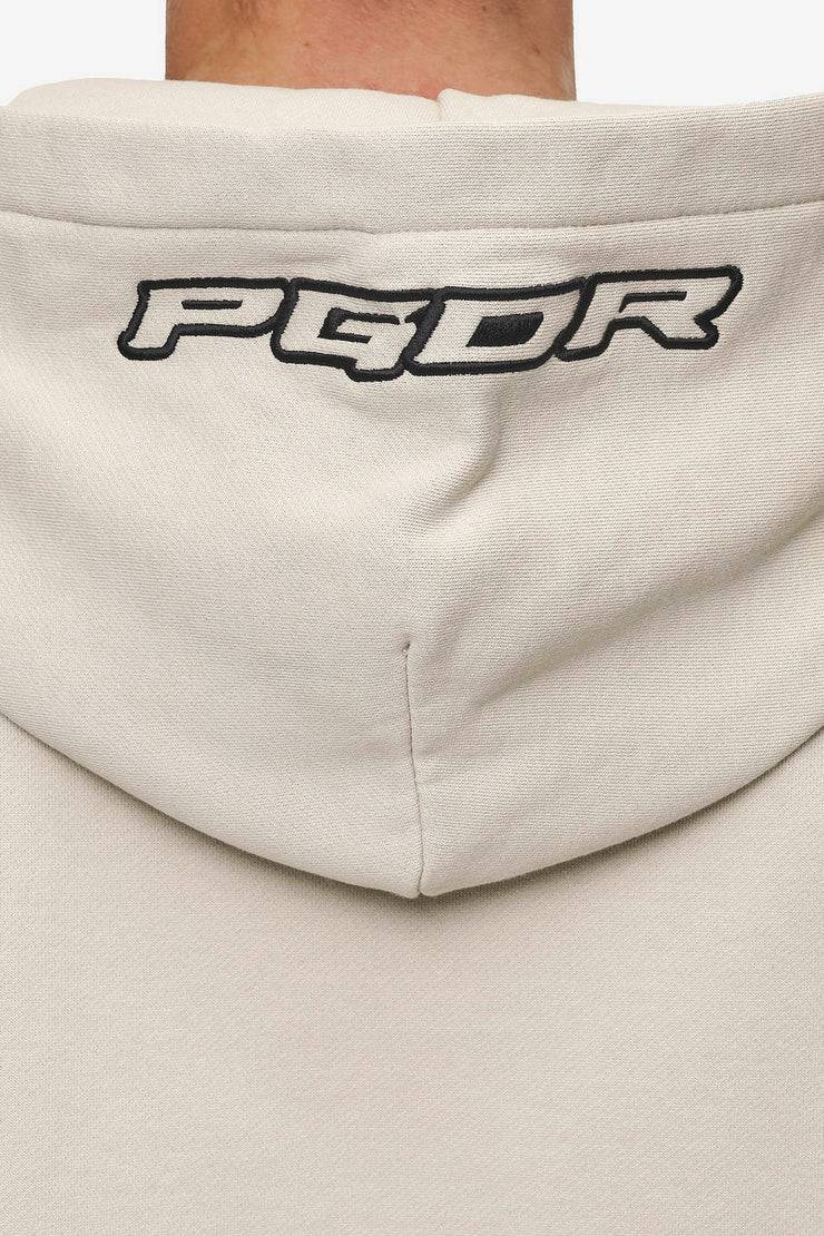 Pegador Duan Boxy Hoodie Washed Light Beige Sonderangebot der Fabrik