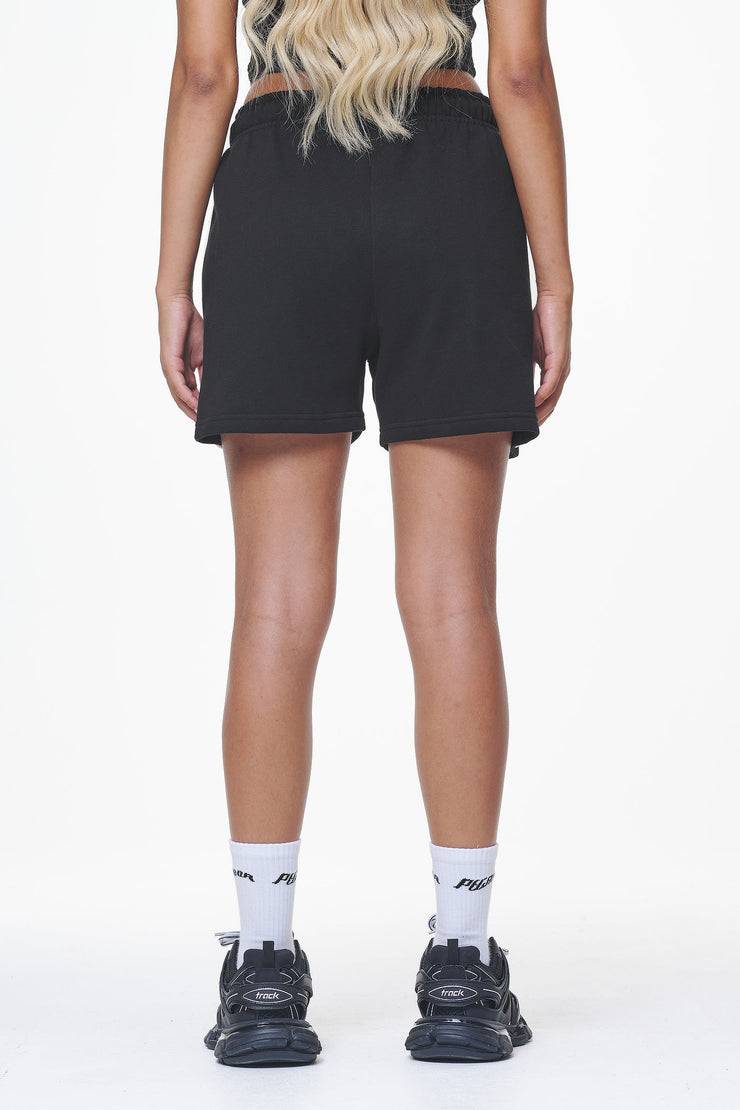 Pegador Umbria High Waisted Shorts Black Gum 50% Rabatt mit kostenlosem Versand