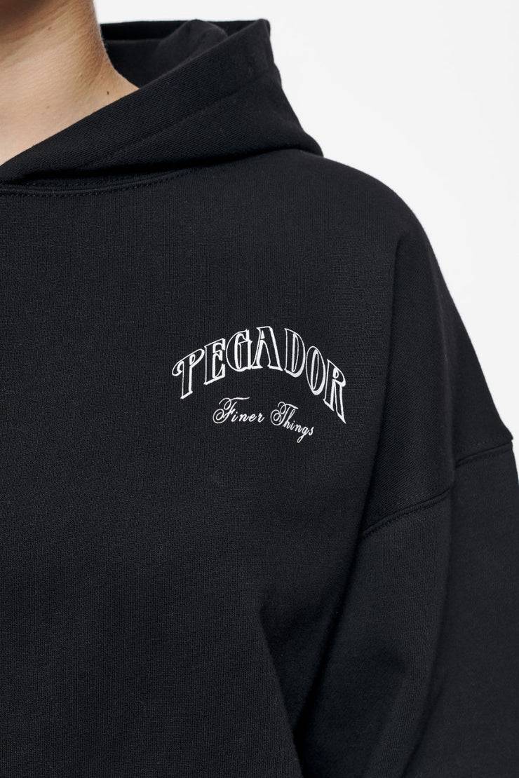 Pegador Siesta Oversized Hoodie Washed Vintage Black Kostenloser Versand international