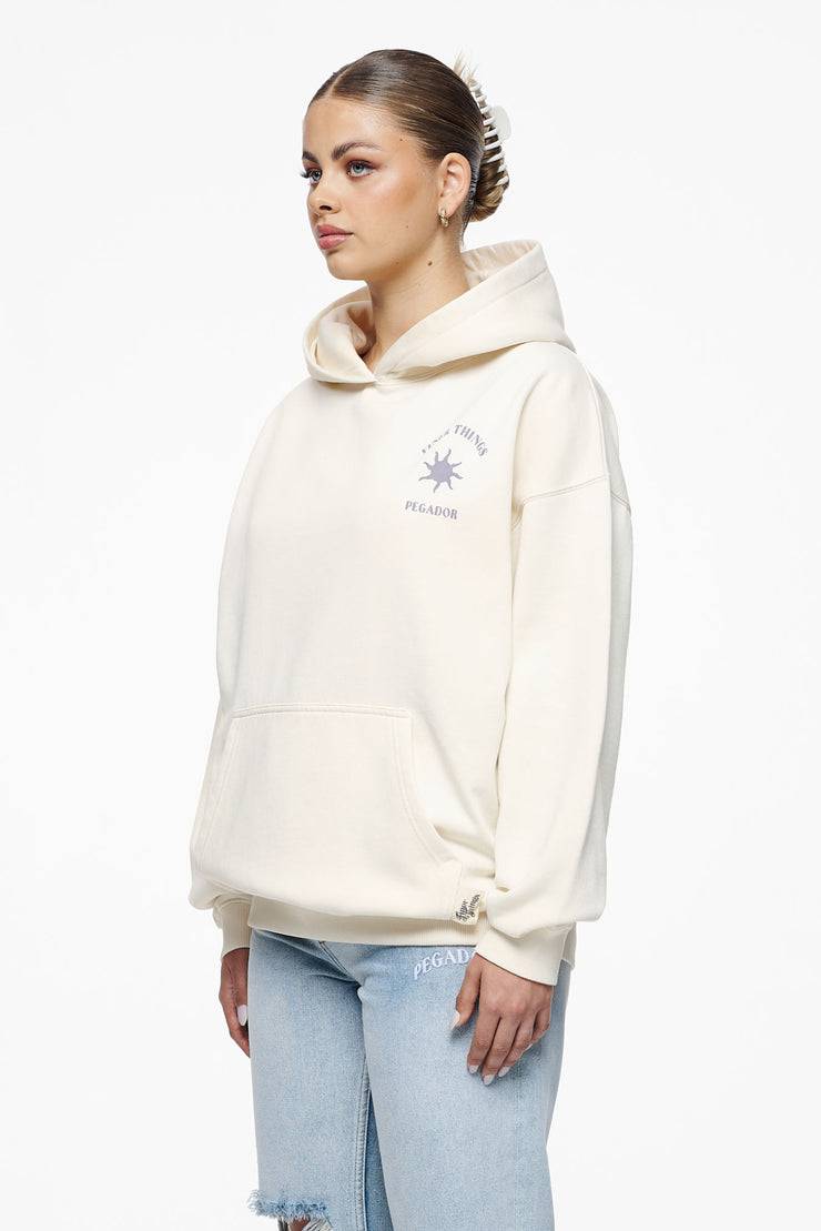 Pegador Siena Oversized Hoodie Vintage Washed Unbleached Fabrikladen