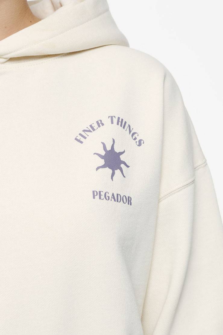 Pegador Siena Oversized Hoodie Vintage Washed Unbleached Fabrikladen