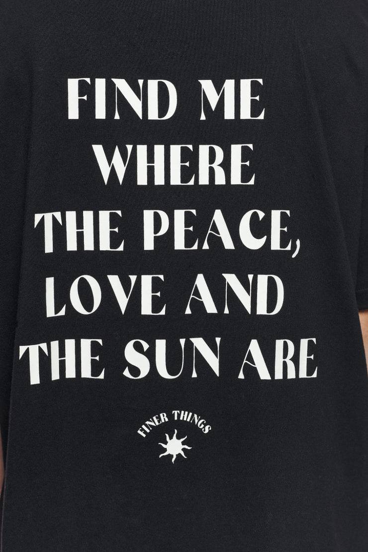Pegador Siena Heavy Oversized Tee Washed Vintage Black Begrenzt auf 3 Tage